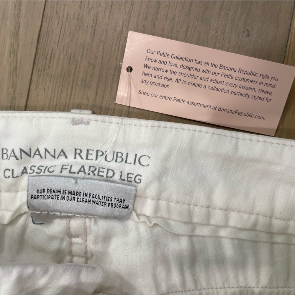 White banana republic jeans - Picture 4 of 5